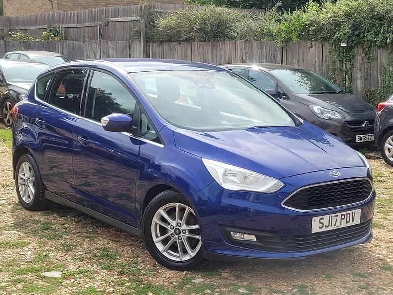 Blue Used 2017 Ford C-MAX Zetec MPV | £4,999 (Good price) - Image 1/4