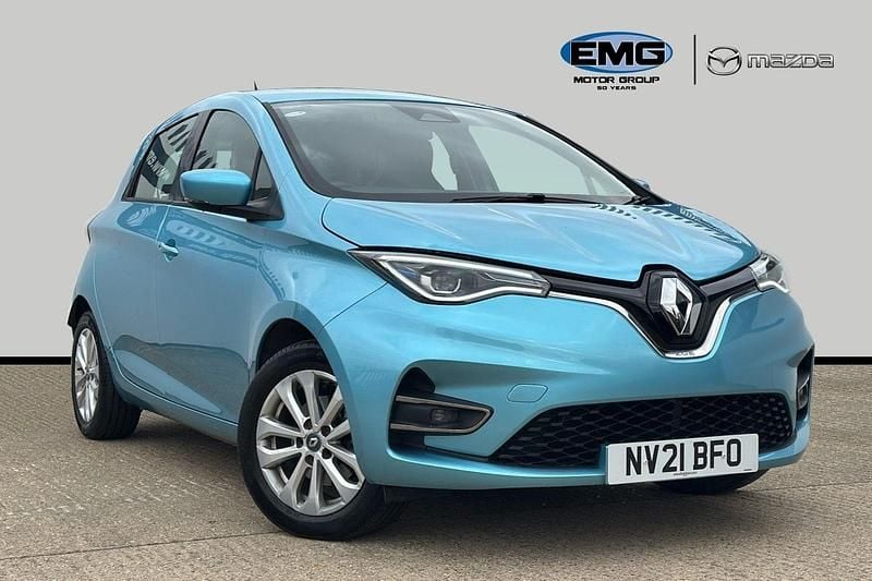 Blue Used 2021 Renault Zoe Iconic Hatchback | £8,495 (Good price) - Image 1/3