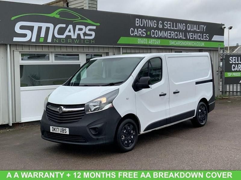 White Used 2017 Vauxhall Vivaro MPV | £8,500 (Good price) - Image 1/3