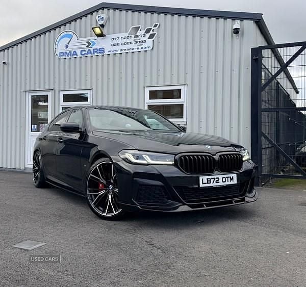 Used BMW 520 M Sport 2022 Black Sedan