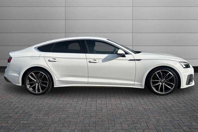 Used Audi A5 S-Line 163 HP (119 kW) 2020 Ibis white Coupe