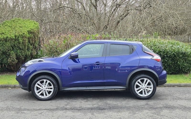 Used Nissan Juke N-Connecta 116 HP (85 kW) 2016 Blue SUV