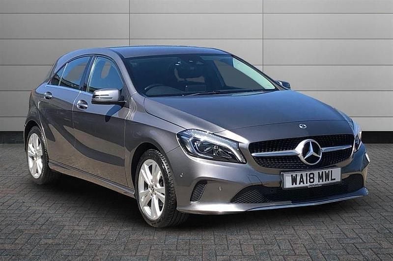 Grey Used 2018 Mercedes A180 Premium Hatchback | £11,395 (Good price) - Image 1/4