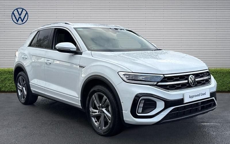Used VW T-Roc R-line 150 HP (110 kW) 2025 White SUV
