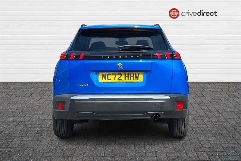 Begagnad Peugeot 2008 Active+ 100 HK (73 kW) 2023 Blå SUV