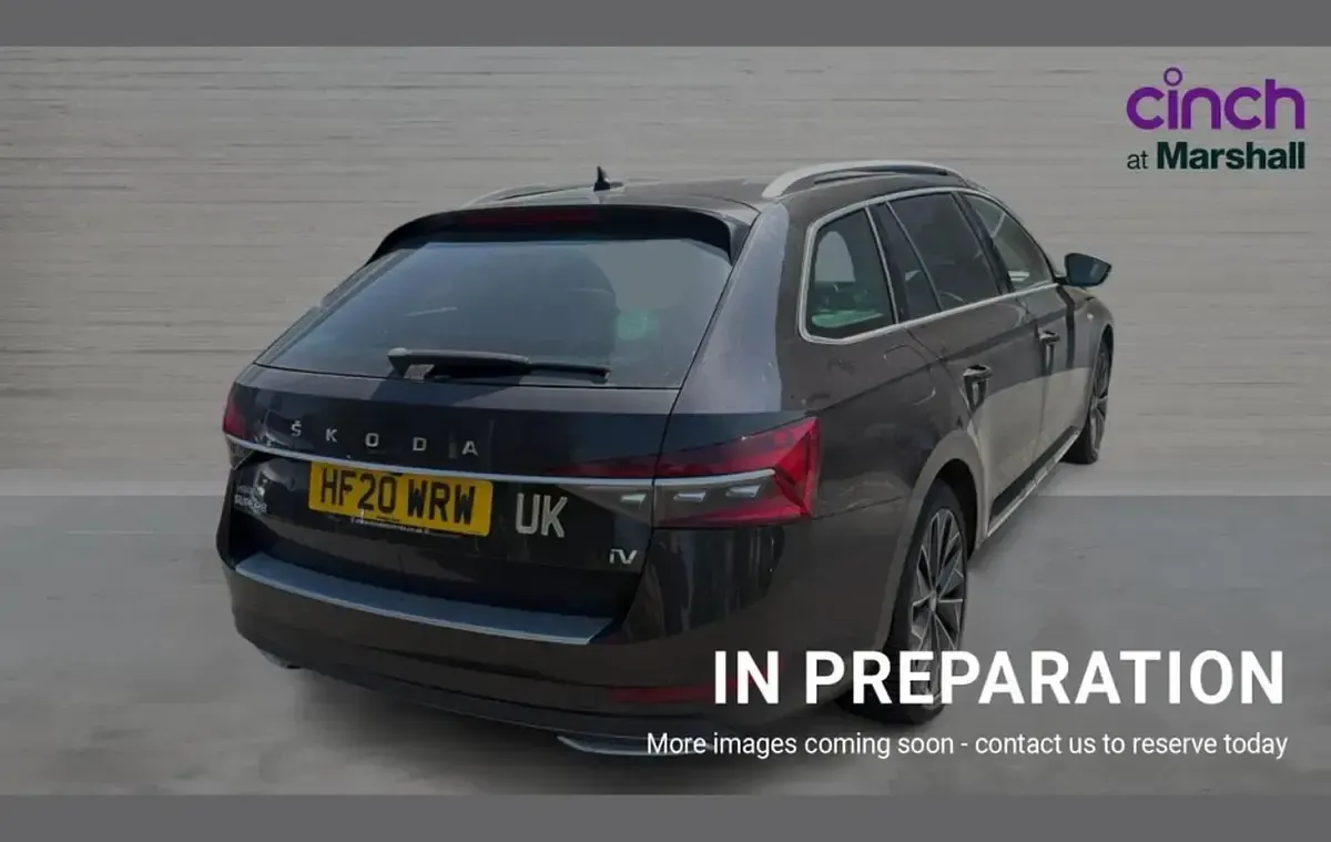 Used Skoda Superb 214 HP (157 kW) 2020 Brown Estate