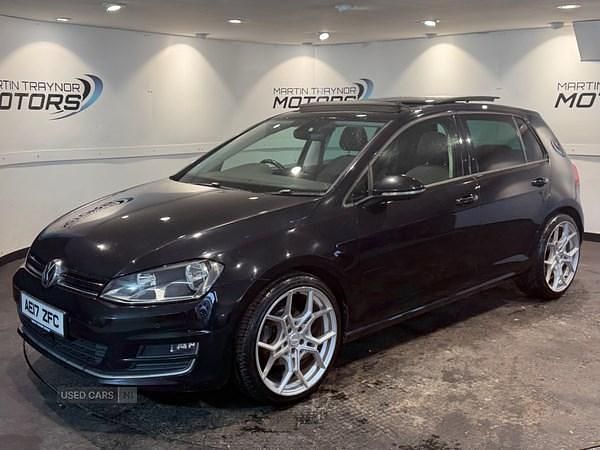 Used VW Golf VII GT 2017 Black Hatchback