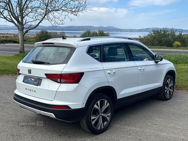 Begagnad Seat Ateca SE Technology 115 HK (84 kW) 2018 Vit SUV