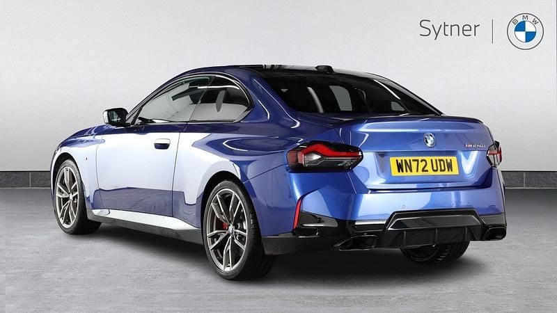 Used BMW M240 M Sport 369 HP (271 kW) 2022 Blue Coupe