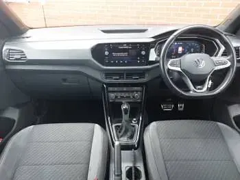 Used VW T-Cross R-line 110 HP (80 kW) 2021 Black SUV