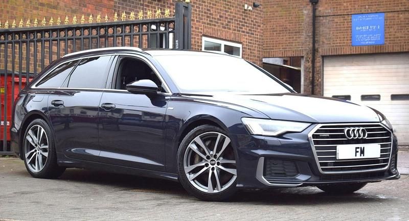 Used Audi A6 S-Line 2021 Blue Estate