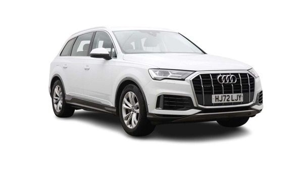 White Used 2022 Audi Q7 Sport SUV | £42,690 (Expensive) - Image 1/1