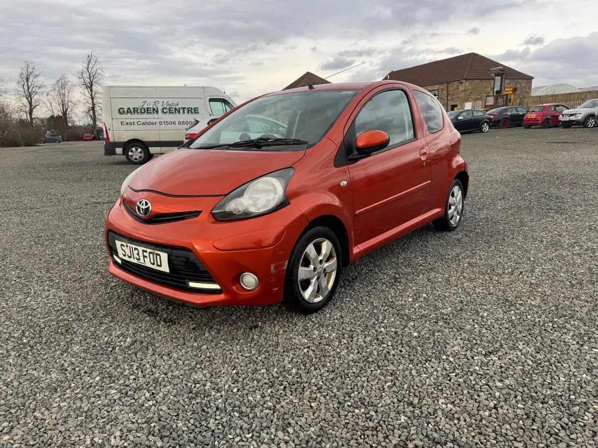 Used Toyota Aygo 2013 Orange Hatchback