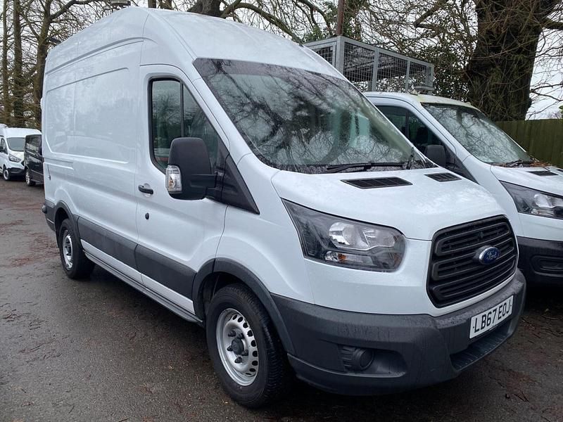 Used Ford Transit 130 HP (95 kW) 2018 White Van