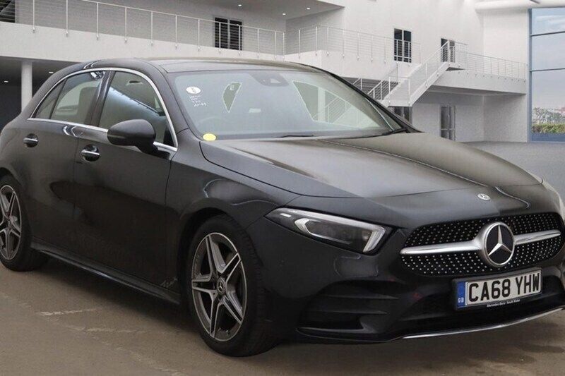 Black Used 2019 Mercedes A180 AMG line Hatchback | £17,500 (A bit pricey) - Image 1/1