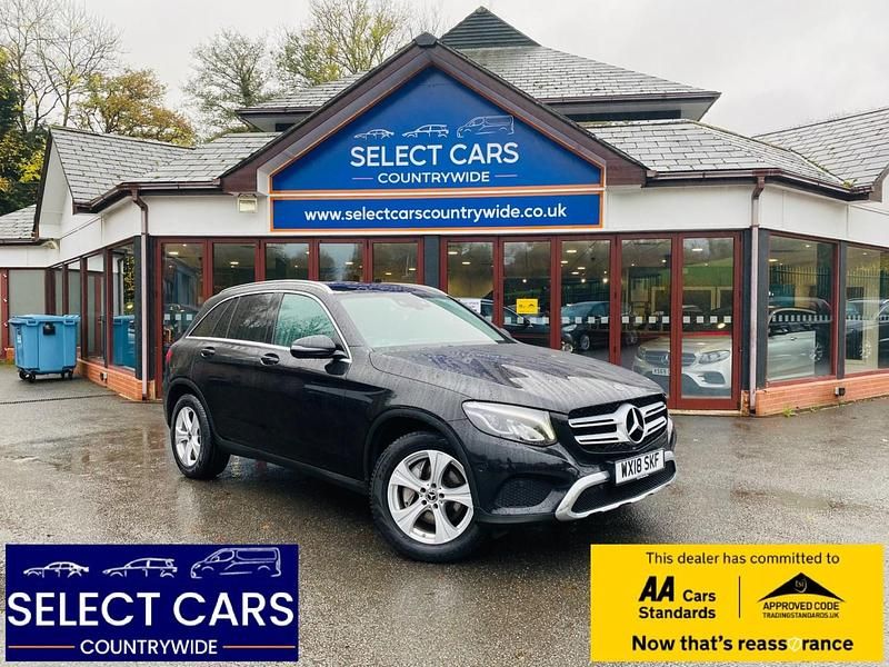Used Mercedes GLC220 170 HP (125 kW) 2018 Black Estate