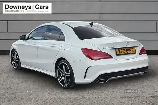 Used Mercedes CLA220 AMG 2015 White Coupe