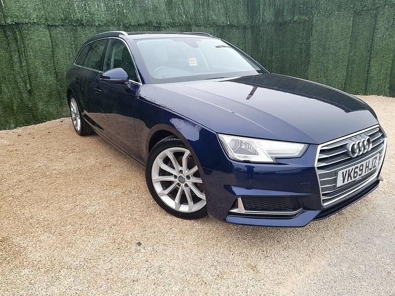 Used Audi A4 Sport 150 HP (110 kW) 2019 Blue Estate