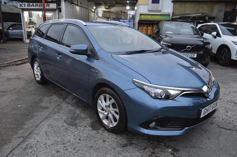 Blue Used 2017 Toyota Auris Hybrid Business Edition Estate | £10,499 (Fair price) - Image 1/4