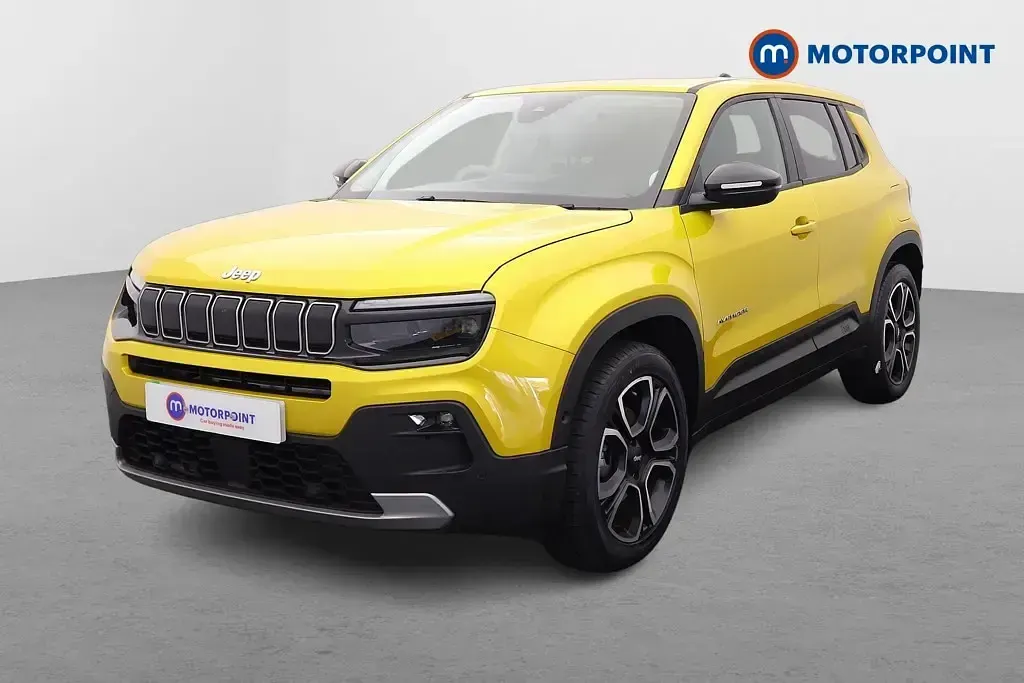 Used Jeep Avenger EV Summit 114 kW (156 HP) 2025 Yellow SUV
