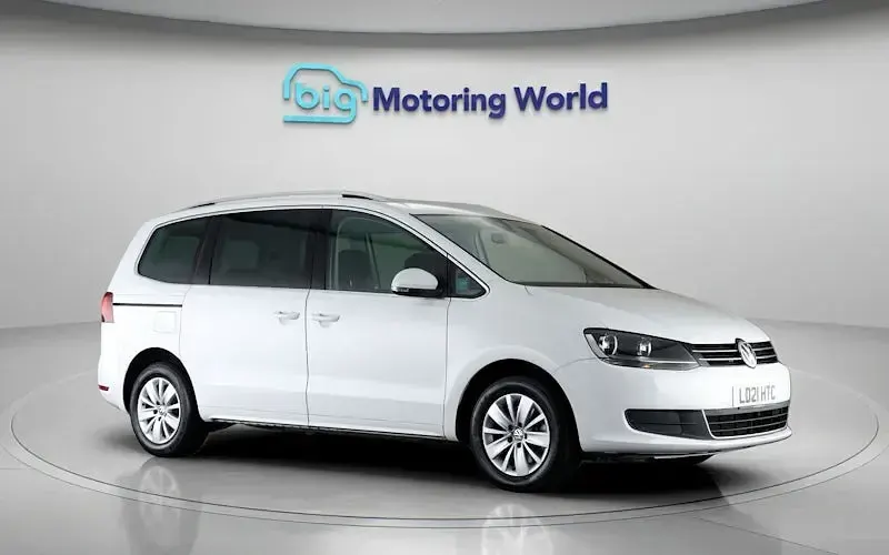 Used VW Sharan SE 150 HP (110 kW) 2021 White MPV