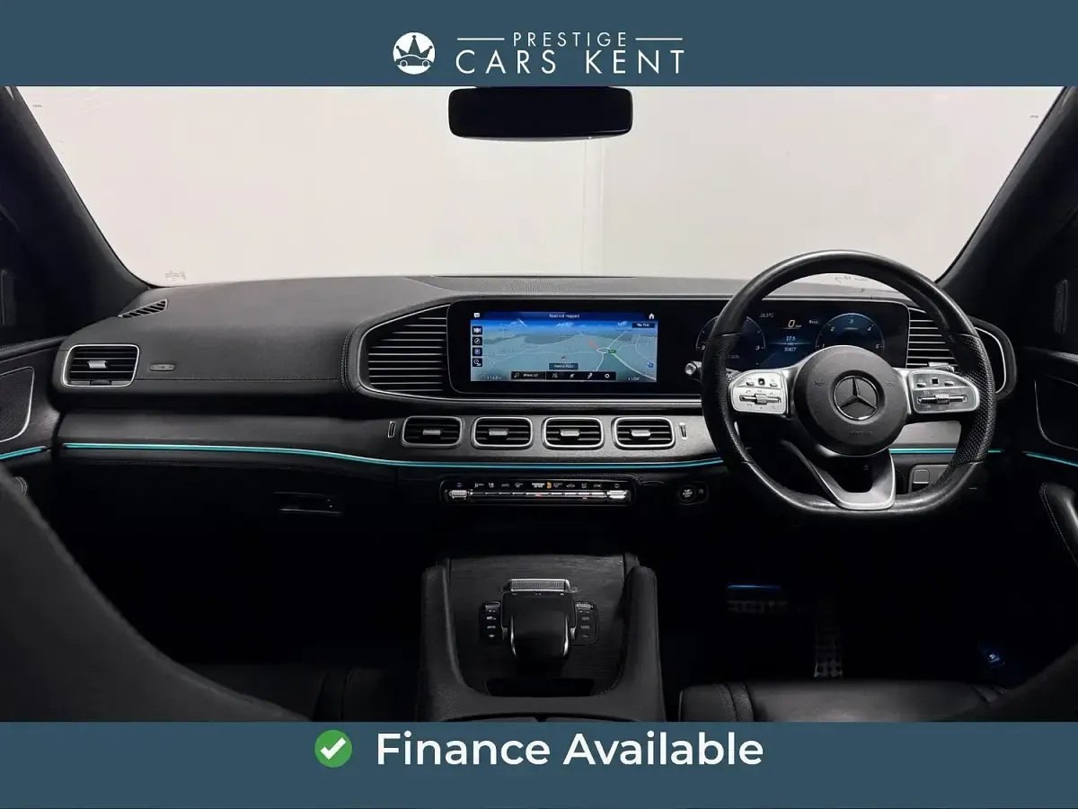 Used Mercedes GLE300 AMG line 245 HP (180 kW) 2021 Blue SUV