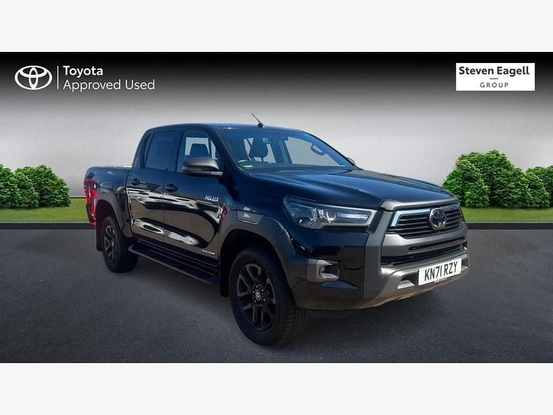 Black Used 2021 Toyota HiLux Pickup | £28,633 (Super price) - Image 1/3