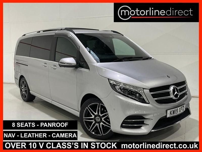 Silver Used 2019 Mercedes V220 AMG line MPV | £33,975 (Super price) - Image 1/4