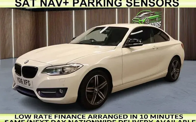 Used BMW 220 Sport Line 190 HP (139 kW) 2015 Coupe