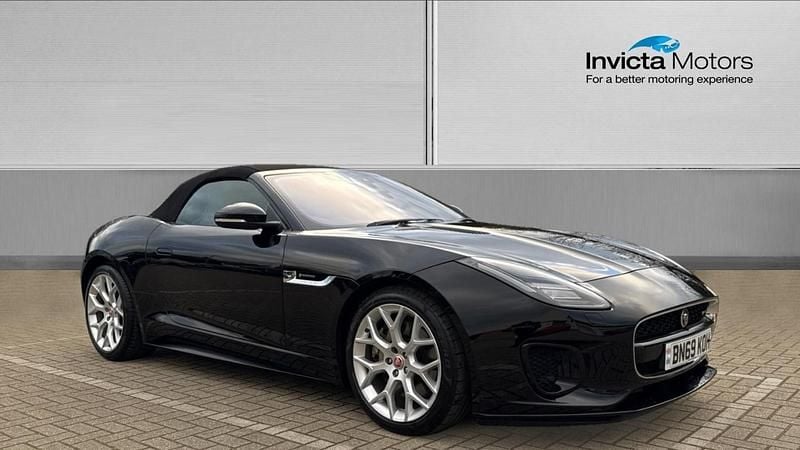 Black Used 2020 Jaguar F-Type R-Dynamic Cabriolet | £34,499 (Super price) - Image 1/4