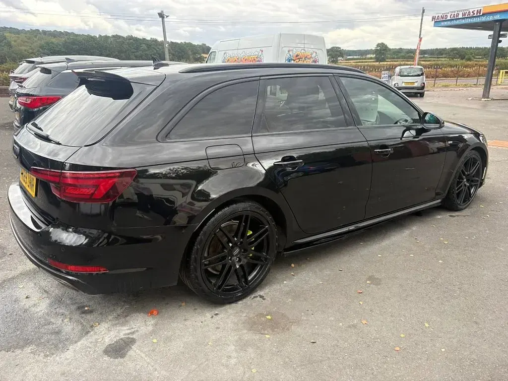 Used Audi A4 Black Edition 150 HP (110 kW) 2019 Black Estate