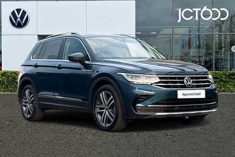 Used VW Tiguan Elegance 150 HP (110 kW) 2021 Blue SUV