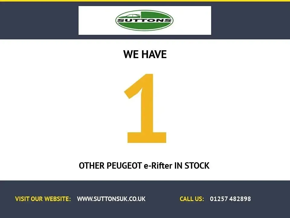 New Peugeot e-Rifter GTi 100 kW (136 HP) 2026 Grey MPV