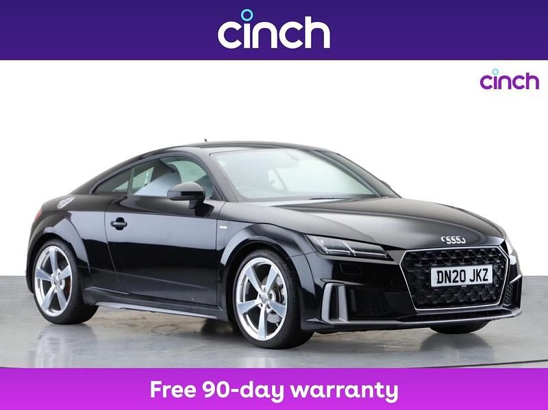 Black Used 2020 Audi TT S-Line Coupe | £24,449 (Fair price) - Image 1/3