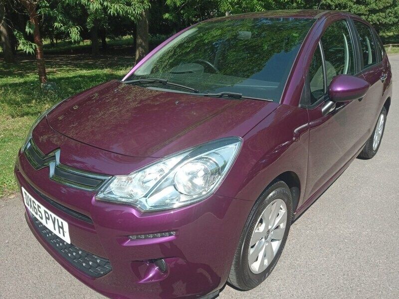 Purple Used 2015 Citroën C3 PureTech Hatchback | £4,995 (A bit pricey) - Image 1/4