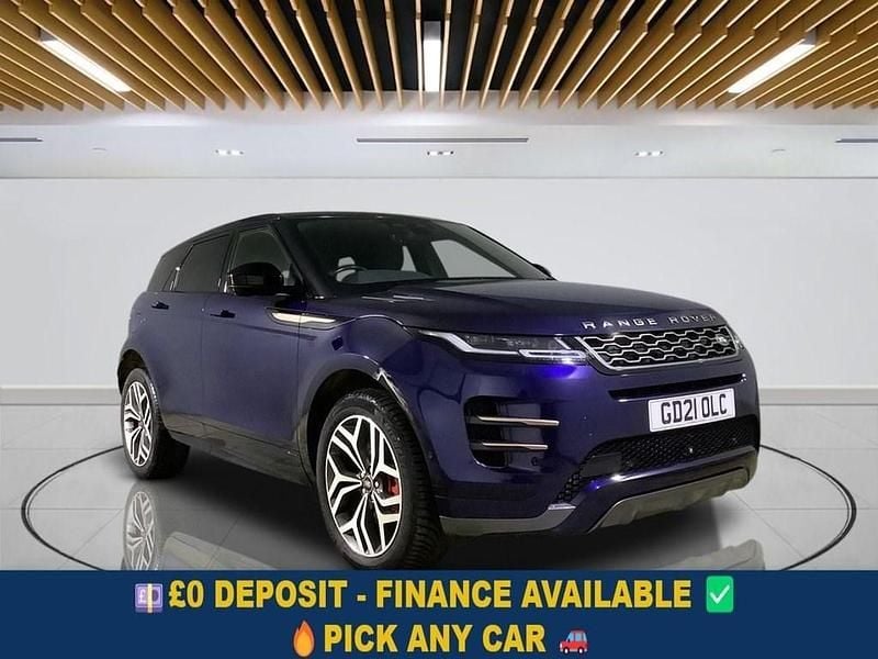 Blue Used 2021 Land Rover Range Rover evoque SE Dynamic SUV | £21,999 (Good price) - Image 1/4