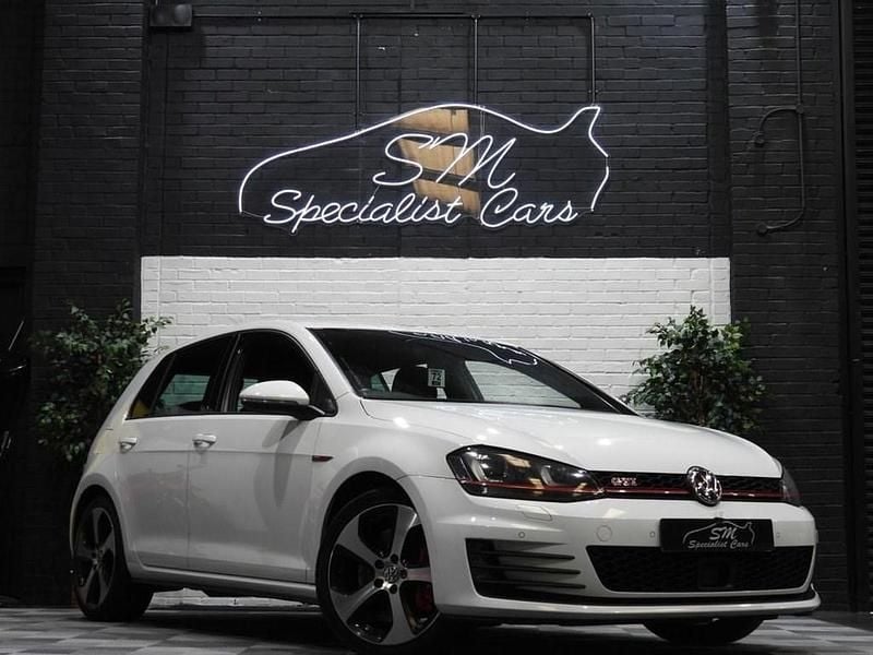 White Used 2016 VW Golf VII GTI Hatchback | £11,900 (Good price) - Image 1/3