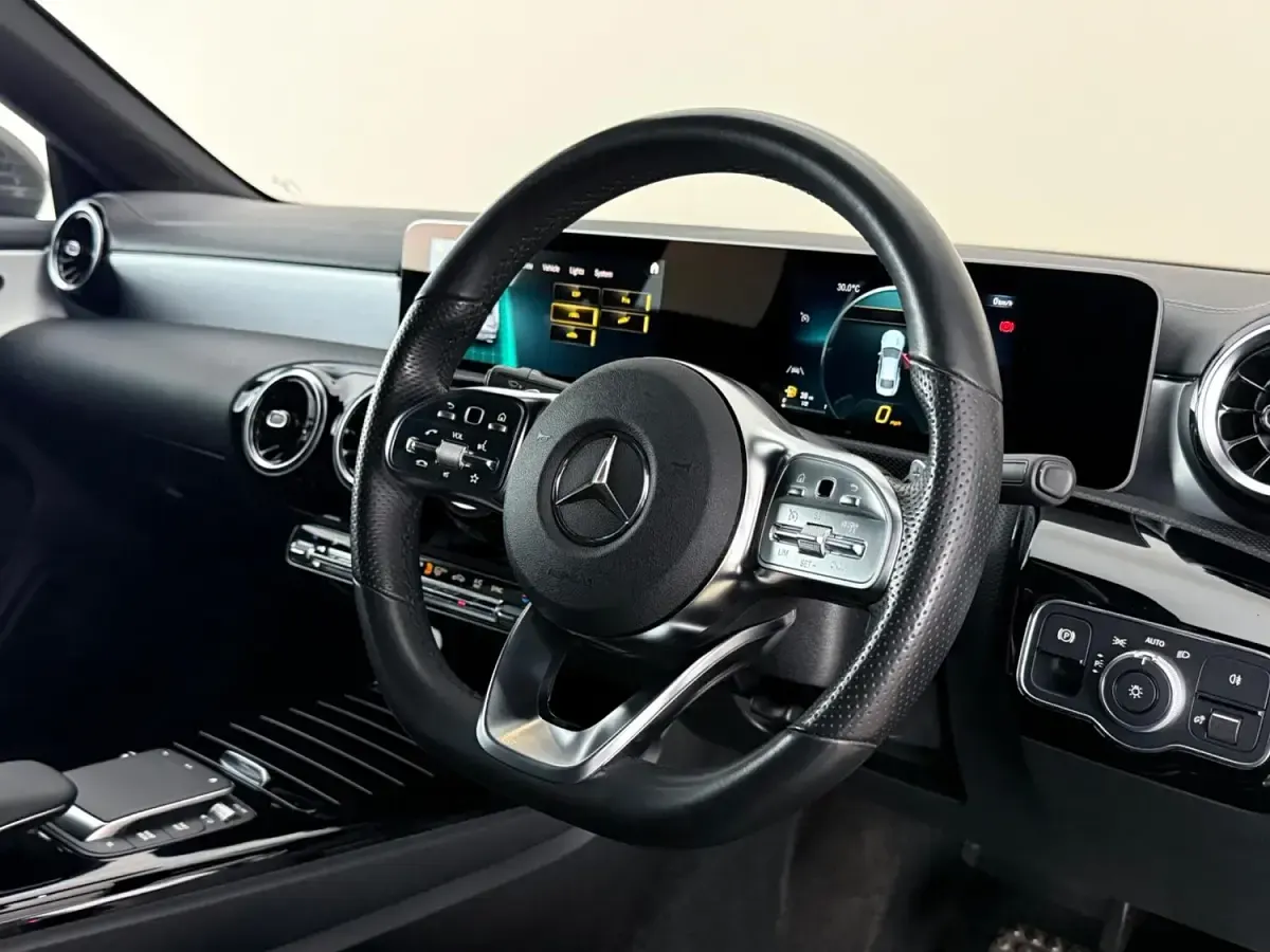 Used Mercedes CLA220 AMG line 2020 Grey Coupe