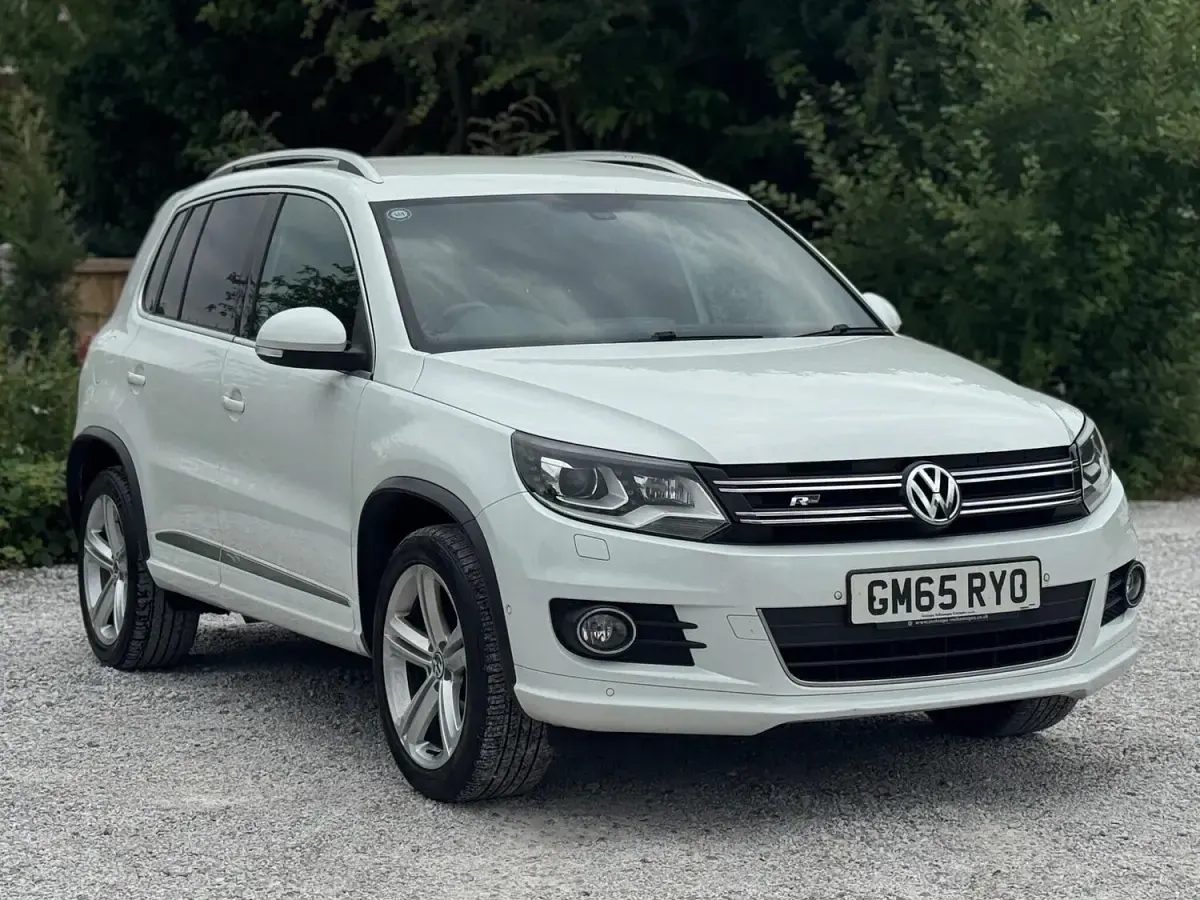 Used VW Tiguan R-line Edition 150 HP (110 kW) 2015 White SUV