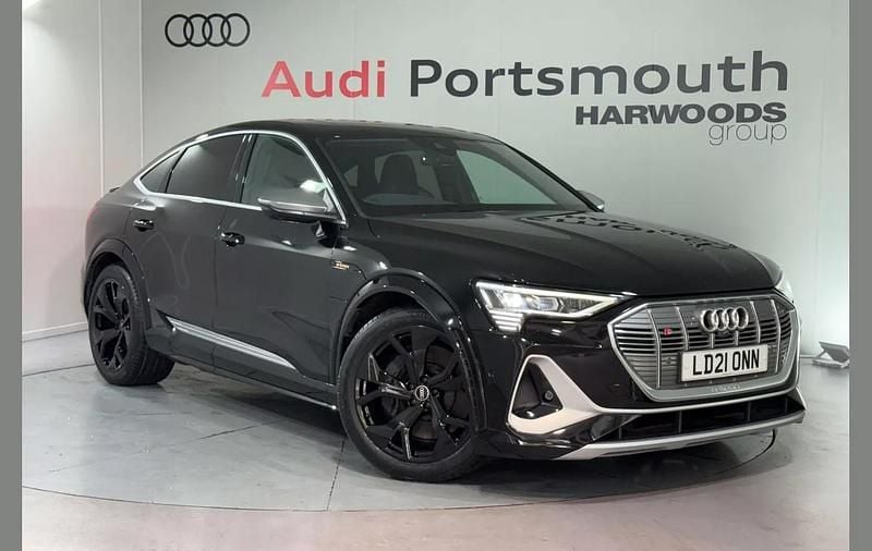 Black Used 2021 Audi e-tron Sportback Comfort SUV | £35,790 (A bit pricey) - Image 1/4
