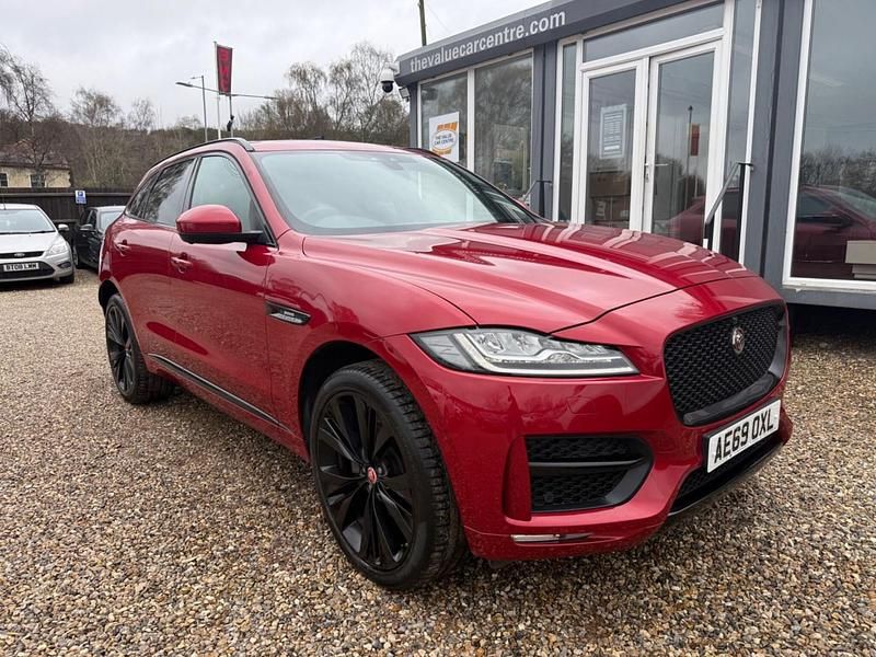 Used Jaguar F-Pace R-Sport 180 HP (132 kW) 2019 Red SUV
