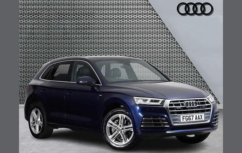 Used Audi Q5 S-Line 248 HP (182 kW) 2017 Blue SUV