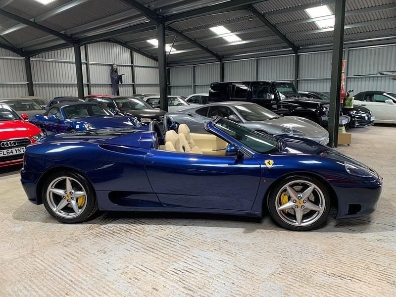 Used Ferrari 360 400 HP (294 kW) 2004 Blue Cabriolet