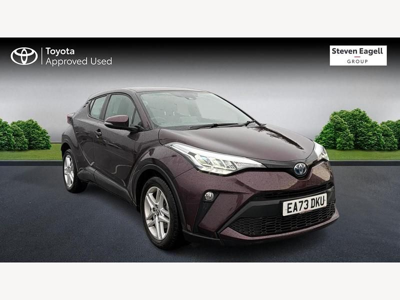 Mauve/purple Used 2023 Toyota C-HR SUV | £20,385 (Fair price) - Image 1/3