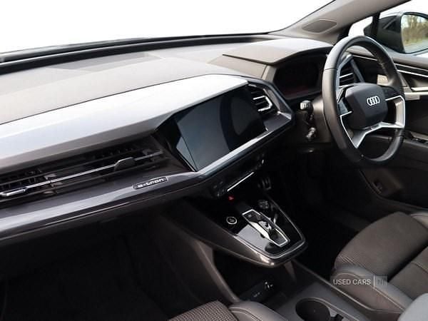 Used Audi Q4 e-tron S-Line 150 kW (204 HP) 2022 Black SUV