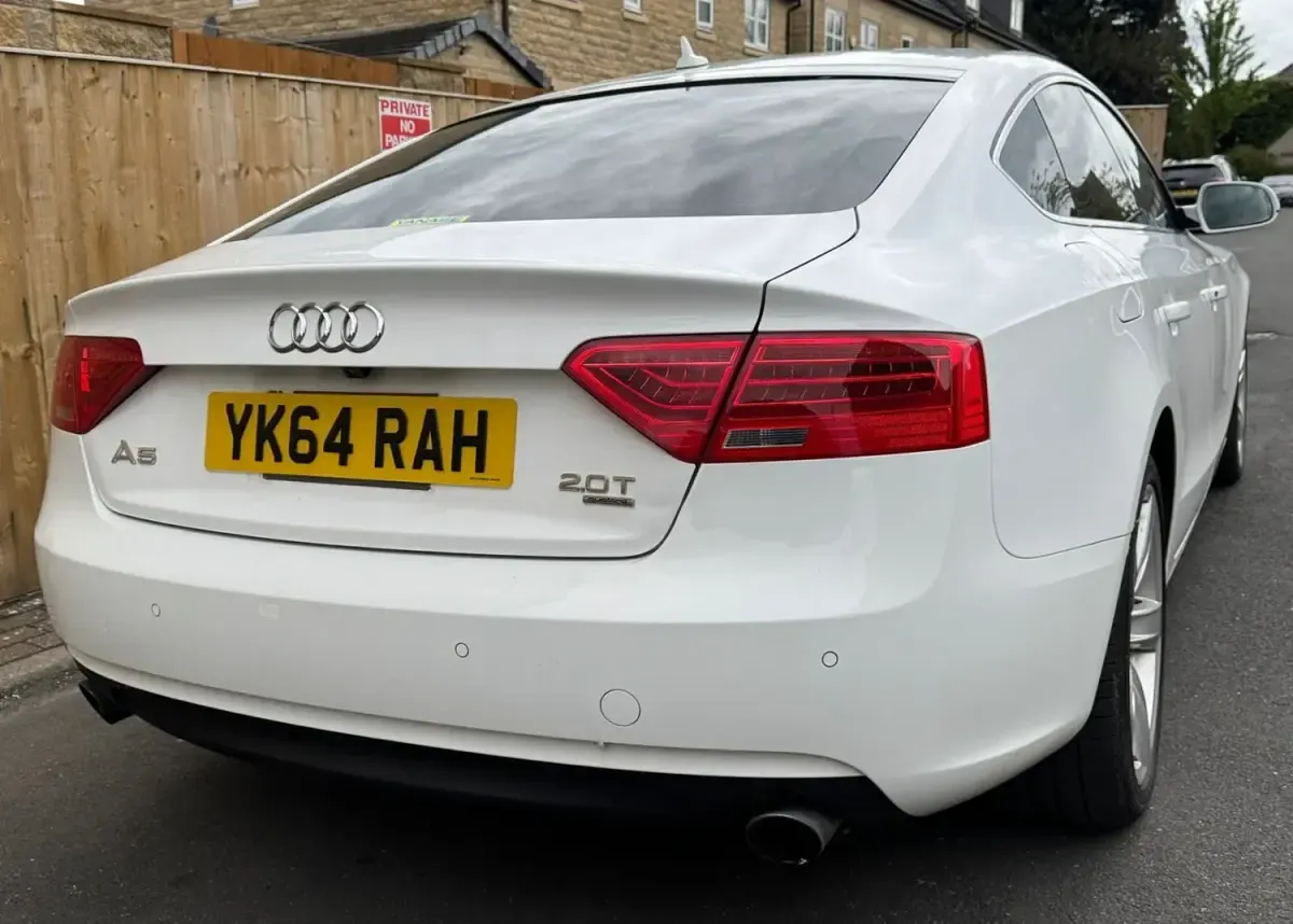 Usado Audi A5 225 HP (165 kW) 2014 Branco Coupé