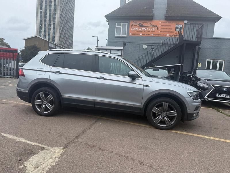 Silver Used 2021 VW Tiguan Allspace SEL SUV | £16,999 (Good price) - Image 1/4
