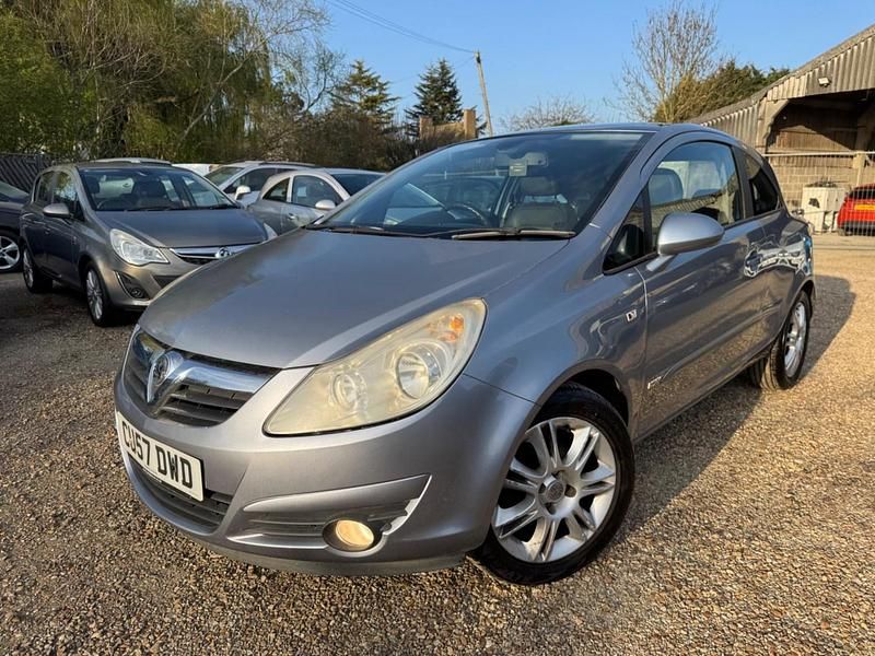 Silver Used 2008 Vauxhall Corsa Design Edition Hatchback | £2,999 (A bit pricey) - Image 1/4