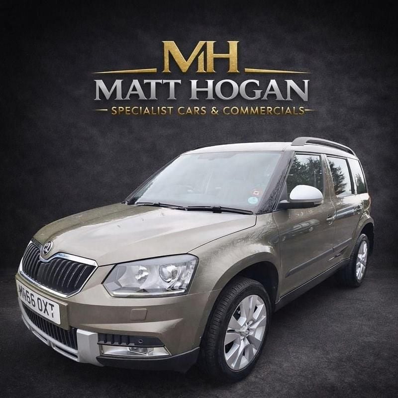 Used Skoda Yeti SE L 110 HP (80 kW) 2016 Green SUV