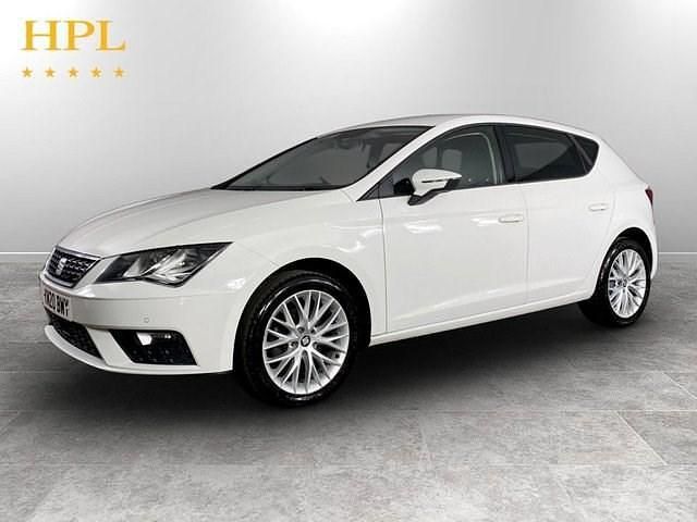 Begagnad Seat Leon SE Dynamic 115 HK (84 kW) 2020 Vit Halvkombi